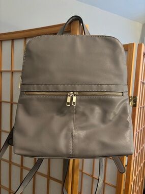 Women’s Faux Leather Backpack
